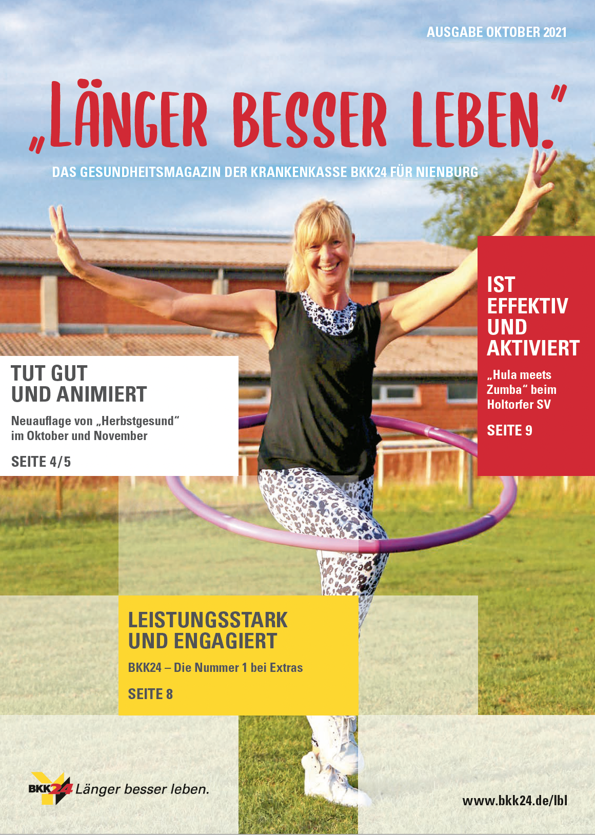 Read more about the article „Länger besser leben.“ mit Hula meets Zumba!